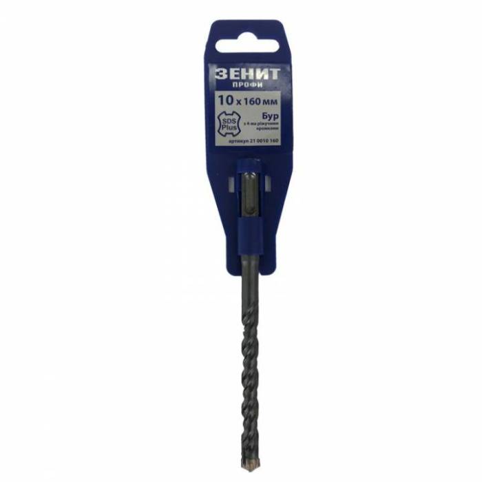 Бур SDS-Plus 10х160мм з 4-ма ріжучими кромками