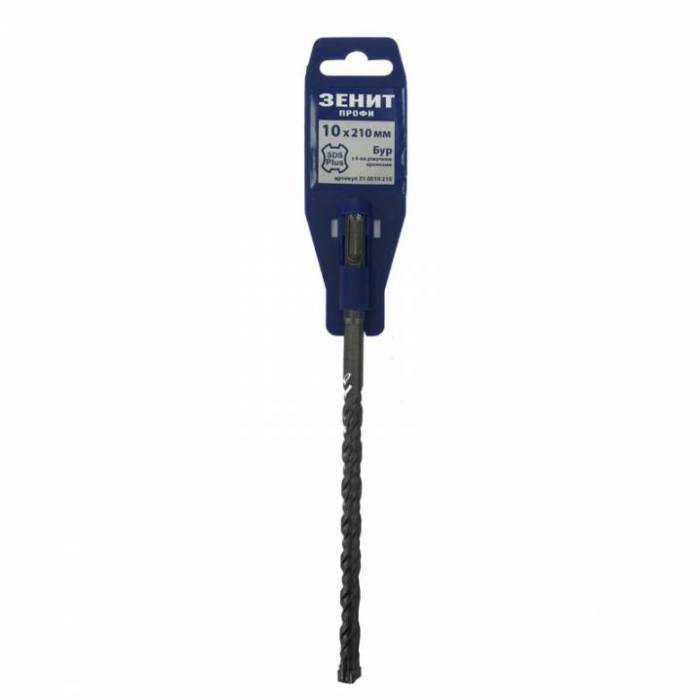Бур SDS-Plus 10х210мм з 4-ма ріжучими кромками