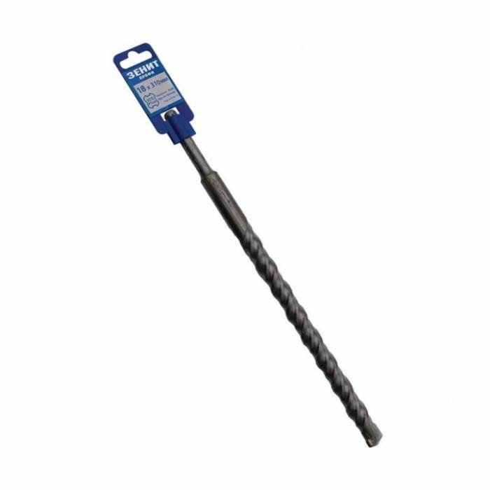 Бур SDS-Plus 18x310 мм, спіраль 4S Зенит Профи